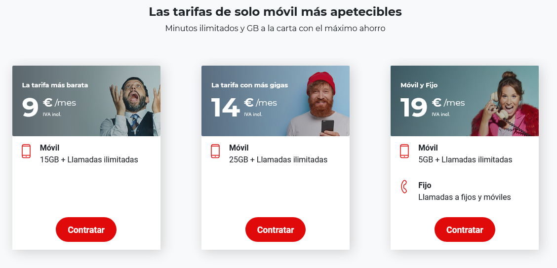tarifas movil virgin telco