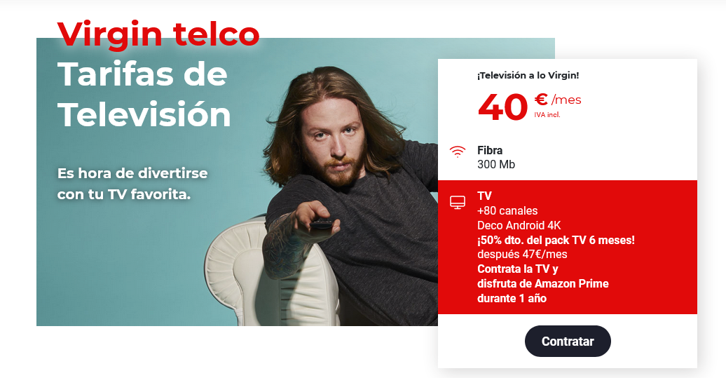 tarifas virgin telco tv